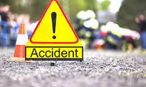 Accident : एक व्यक्ति की मौत, छह घायल