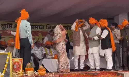 भूपेश बघेल कुर्मी समाज के कार्यक्रम में भड़के