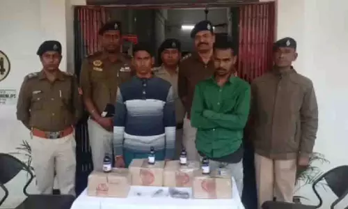पुलिस--RPF संयुक्त ऑपरेशन: त्रिपुरा में दो तस्करों पर कार्रवाई