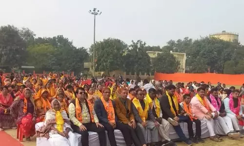 Firozabad: रामलीला ग्राउंड में हिन्दू सम्मेलन सम्पन्न, भारी जनसैलाब