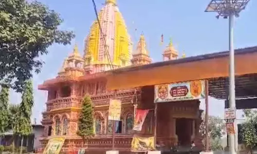 हनुमान मंदिर में चोर का उत्पात दूसरी बार, चांदी मुकुट गायब