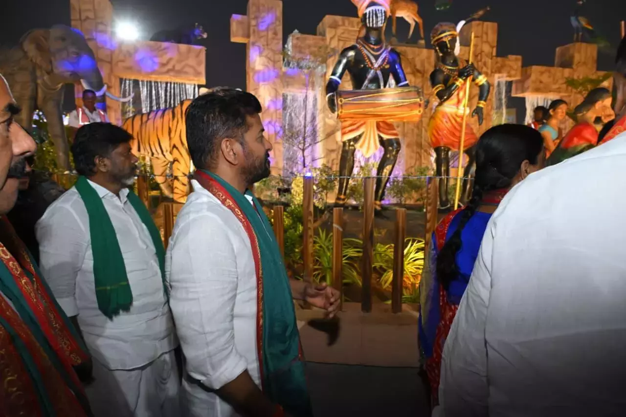 Telangana : कुंभ मेले की तर्ज पर मेदाराम जतरा सीएम रेवंत रेड्डी Telangana : कुंभ मेले की तर्ज पर मेदाराम जतरा सीएम रेवंत रेड्डी