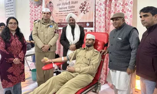 Nirankari Mission ने रक्तदान शिविर का आयोजन किया Nirankari Mission ने रक्तदान शिविर का आयोजन किया