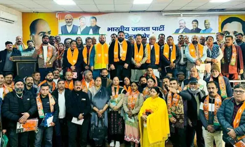 BJP एससी मोर्चा ने श्री गुरु रविदास जयंती समारोह की तैयारी बैठक की