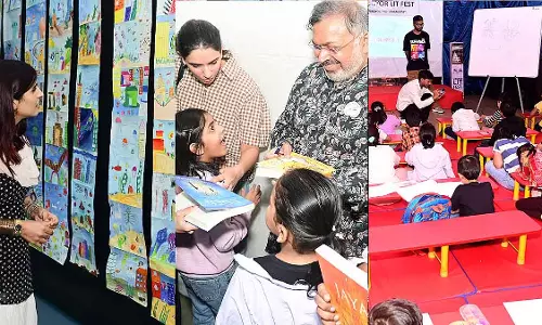 Mumbai : VIBGYOR ग्रुप ऑफ़ स्कूल्स ने मलाड ईस्ट में पहली बार लिटरेचर फेस्टिवल होस्ट किया Mumbai : VIBGYOR ग्रुप ऑफ़ स्कूल्स ने मलाड ईस्ट में पहली बार लिटरेचर फेस्टिवल होस्ट किया