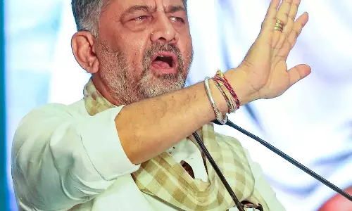 Karnataka कांग्रेस संकट: शिवकुमार ने कहा, समय हर सवाल का जवाब देगा Karnataka कांग्रेस संकट: शिवकुमार ने कहा, समय हर सवाल का जवाब देगा