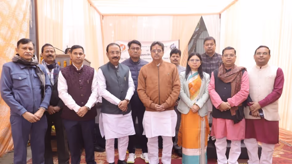 Tripura के मुख्यमंत्री ने दिल्ली में त्रिपुरा भवन के विस्तार की आधारशिला रखी
