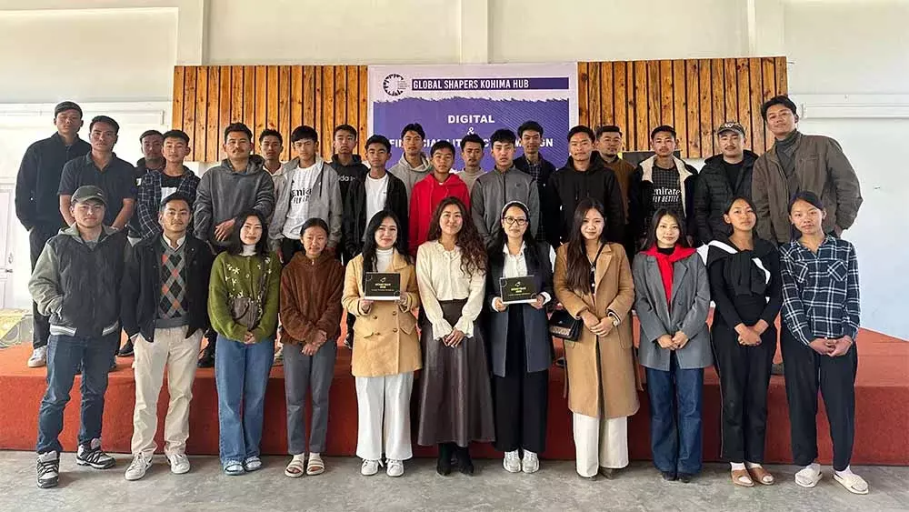 Nagaland : ग्लोबल शेपर्स कोहिमा हब ने रुसोमा में फाइनेंशियल लिटरेसी वर्कशॉप आयोजित Nagaland : ग्लोबल शेपर्स कोहिमा हब ने रुसोमा में फाइनेंशियल लिटरेसी वर्कशॉप आयोजित