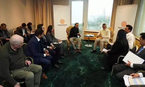 दावोस में Naidu का मिशन निवेश: स्विस कंपनियों को आंध्र प्रदेश आने का न्योता