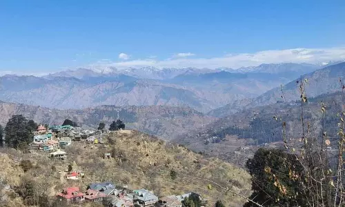 Himachal में बर्फ़बारी नहीं, नंगे पहाड़ बढ़ते क्लाइमेट स्ट्रेस का संकेत Himachal में बर्फ़बारी नहीं, नंगे पहाड़ बढ़ते क्लाइमेट स्ट्रेस का संकेत