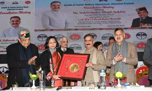 हिमाचल 3 साल में भारत का टॉप हेल्थकेयर स्टेट बन जाएगा: Sukhu हिमाचल 3 साल में भारत का टॉप हेल्थकेयर स्टेट बन जाएगा: Sukhu