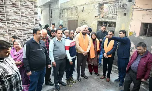 रिंटू ने Amritsar  के भवानी नगर में विकास कार्यों का शुभारंभ किया