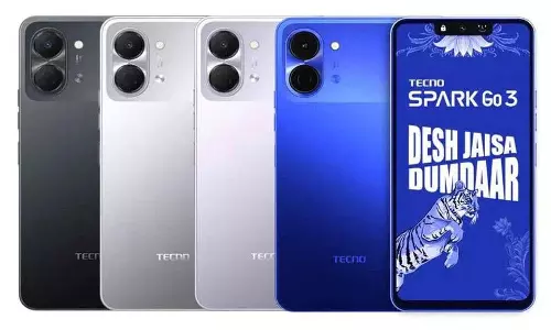 Tecno Spark Go 3 स्मार्टफोन 8,999 रुपये में लॉन्च हुआ: फीचर्स और डिटेल्स Tecno Spark Go 3 स्मार्टफोन 8,999 रुपये में लॉन्च हुआ: फीचर्स और डिटेल्स