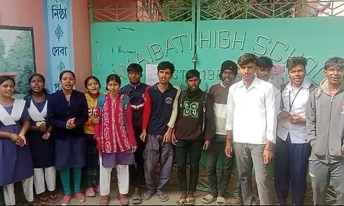 Shire Madhyamik में 13 छात्रों ने परीक्षाओं को लेकर अनिश्चितता को लेकर विरोध प्रदर्शन किया