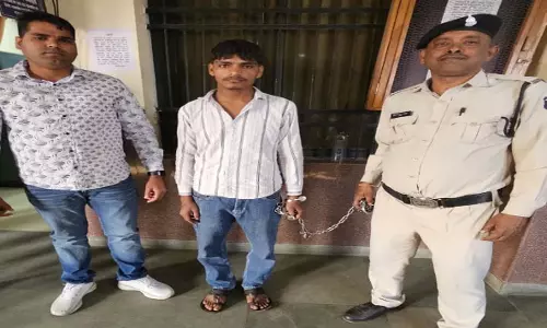OPERATION NISCHAY में गांजा बेचते राहुल धुव्र बर्वे गिरफ्तार