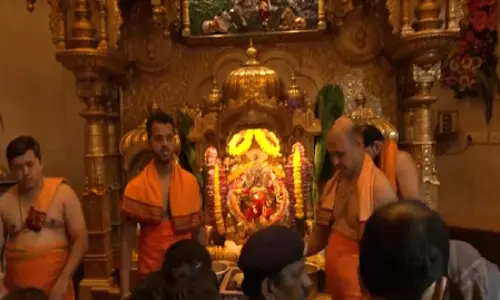 सिद्धिविनायक मंदिर में शुरू हुआ 7 दिवसीय माघी गणेश उत्सव, दर्शन के लिए भक्तों की लगी लंबी लाइन