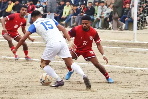 Sikkim: नोंगकेश एससी सीएम गोल्ड कप के फाइनल में पहुंचा Sikkim: नोंगकेश एससी सीएम गोल्ड कप के फाइनल में पहुंचा