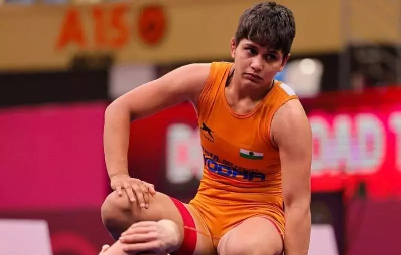 Hisar की लड़की कुश्ती लीग में सबसे महंगी भारतीय खिलाड़ी बनी Hisar की लड़की कुश्ती लीग में सबसे महंगी भारतीय खिलाड़ी बनी