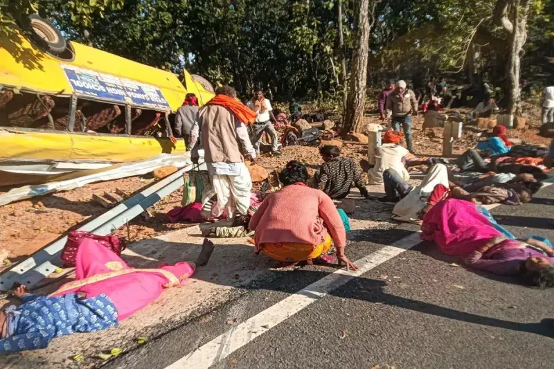 साय सरकार ने 10 मृतकों के परिजनों को 5-5 लाख देने की घोषणा की, कल बलरामपुर के पास हुई थी बस दुर्घटना साय सरकार ने 10 मृतकों के परिजनों को 5-5 लाख देने की घोषणा की, कल बलरामपुर के पास हुई थी बस दुर्घटना