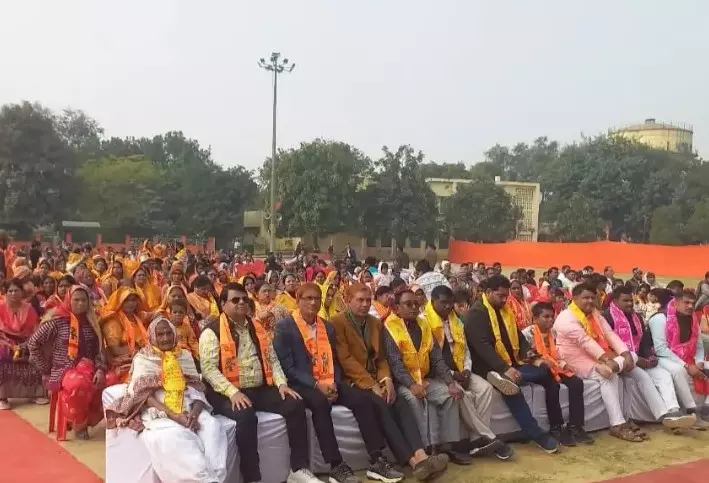 Firozabad: रामलीला ग्राउंड में हिन्दू सम्मेलन सम्पन्न, भारी जनसैलाब Firozabad: रामलीला ग्राउंड में हिन्दू सम्मेलन सम्पन्न, भारी जनसैलाब