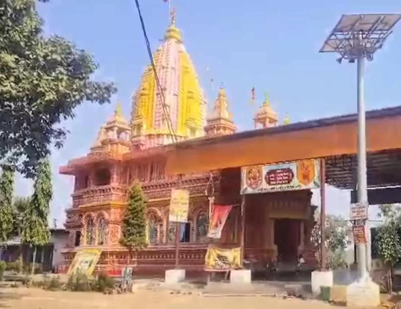 हनुमान मंदिर में चोर का उत्पात दूसरी बार, चांदी मुकुट गायब हनुमान मंदिर में चोर का उत्पात दूसरी बार, चांदी मुकुट गायब