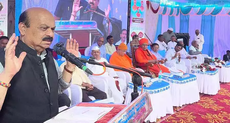 धर्म के नाम पर आतंकी बयान दुनिया में चिंता का विषय बन रहे हैं: Basavaraj Bommai धर्म के नाम पर आतंकी बयान दुनिया में चिंता का विषय बन रहे हैं: Basavaraj Bommai