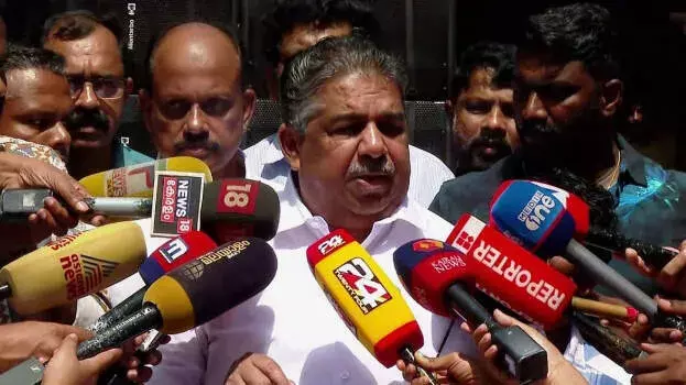 kerala: साजी चेरियन ने अपने बयान का गलत प्रस्तुतिकरण खारिज किया kerala: साजी चेरियन ने अपने बयान का गलत प्रस्तुतिकरण खारिज किया