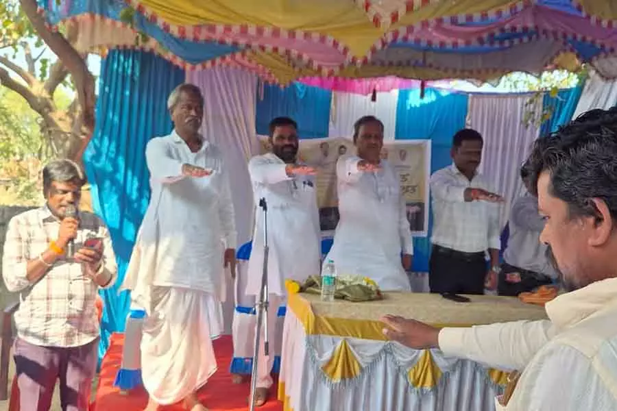 शराब पीने की वजह से परिवार को नुकसान: Sharanappa Saladpura शराब पीने की वजह से परिवार को नुकसान: Sharanappa Saladpura
