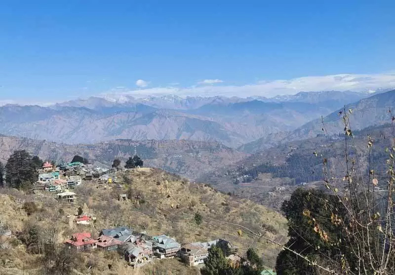 Himachal में बर्फ़बारी नहीं, नंगे पहाड़ बढ़ते क्लाइमेट स्ट्रेस का संकेत Himachal में बर्फ़बारी नहीं, नंगे पहाड़ बढ़ते क्लाइमेट स्ट्रेस का संकेत