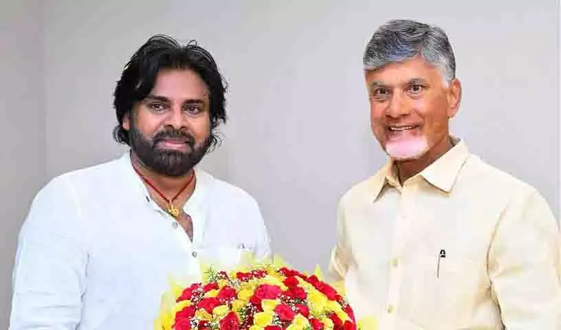 TDP और जन सेना तेलंगाना में अपनी पकड़ मजबूत करने की कोशिश TDP और जन सेना तेलंगाना में अपनी पकड़ मजबूत करने की कोशिश