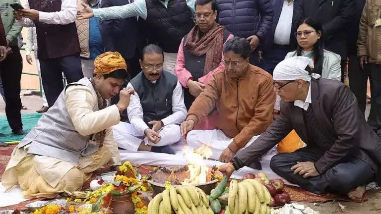 माणिक साहा ने दिल्ली के त्रिपुरा भवन के विस्तार की आधारशिला रखी