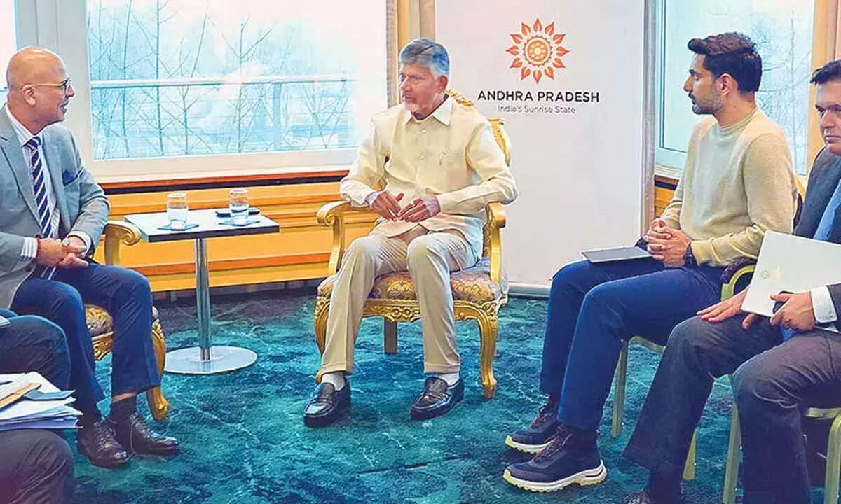 Andhra: नायडू ने आंध्र प्रदेश को स्विस निवेश के लिए प्रेरित किया