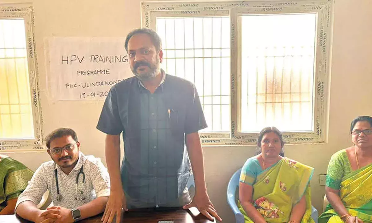 Andhra: HPV पर जागरूकता कार्यक्रम आयोजित किया गया Andhra: HPV पर जागरूकता कार्यक्रम आयोजित किया गया