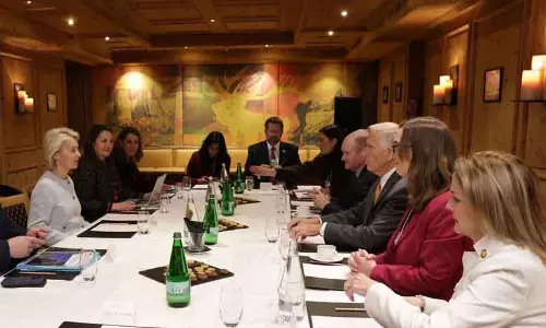 EU प्रमुख ने US कांग्रेस डेलीगेशन के साथ ग्रीनलैंड पर चर्चा की