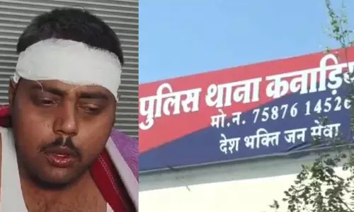Indore: सड़क पर शराब पर रोक, बदमाशों ने पुलिसकर्मी पर हमला किया