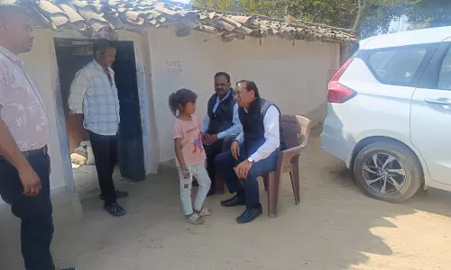 हार्ट रोगी बच्ची का सफल निःशुल्क उपचार, सीएमएचओ ने किया गृह भ्रमण