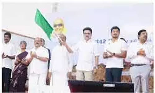 स्टालिन ने Chennai के छठे जलाशय के लिए आधारशिला रखी
