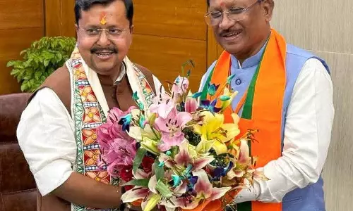 नबीन जी के नेतृत्व में भाजपा बनेगी अजेय शक्ति! : CM विष्णुदेव साय नबीन जी के नेतृत्व में भाजपा बनेगी अजेय शक्ति! : CM विष्णुदेव साय
