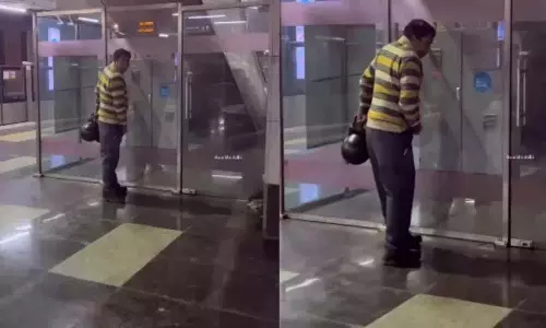 Delhi Metro के अंदर आदमी ने पेशाब किया, वायरल वीडियो से ऑनलाइन गुस्सा Delhi Metro के अंदर आदमी ने पेशाब किया, वायरल वीडियो से ऑनलाइन गुस्सा