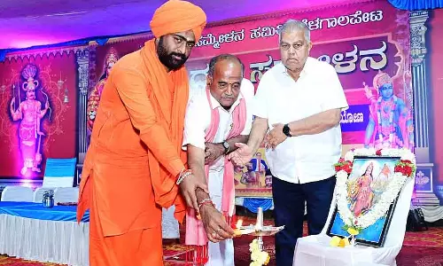 धर्म और जाति के नाम पर भ्रम पैदा किया जा रहा है: Gurulinga Swamiji धर्म और जाति के नाम पर भ्रम पैदा किया जा रहा है: Gurulinga Swamiji
