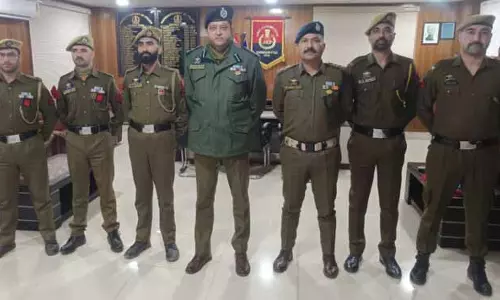 SSP Doda ने नए पदोन्नत सार्जेंटों को सम्मानित किया