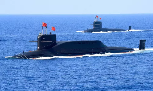 China में नौसैनिक जहाजों का निर्माण तेजी से जारी