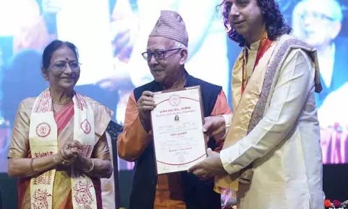Pandit Abhay Sopori को संगीत चूड़ामणि पुरस्कार मिला