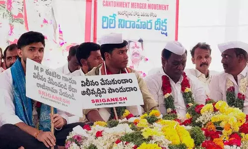 सिकंदराबाद कैंटोनमेंट के MLA ने SCB-GHMC मर्जर के लिए भूख हड़ताल शुरू की