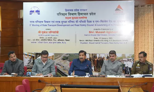 Himachal में सड़क सुरक्षा पर तकनीकी जोर Himachal में सड़क सुरक्षा पर तकनीकी जोर