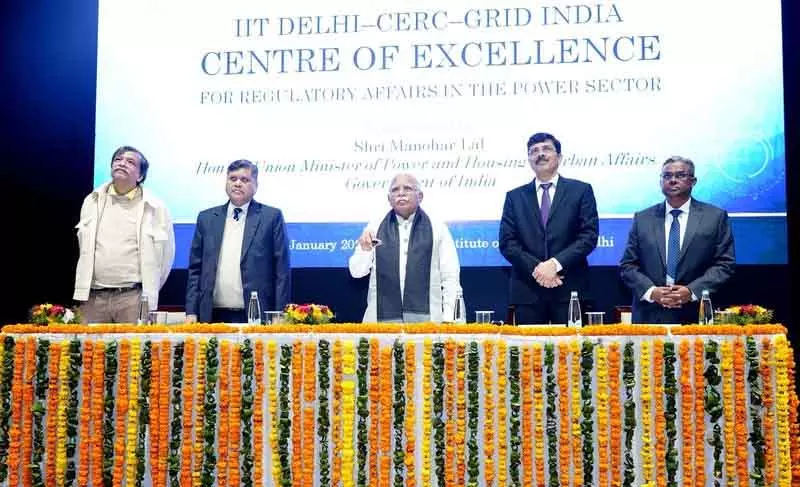 IIT-Delhi में पावर रेगुलेशन सेंटर लॉन्च किया गया IIT-Delhi में पावर रेगुलेशन सेंटर लॉन्च किया गया