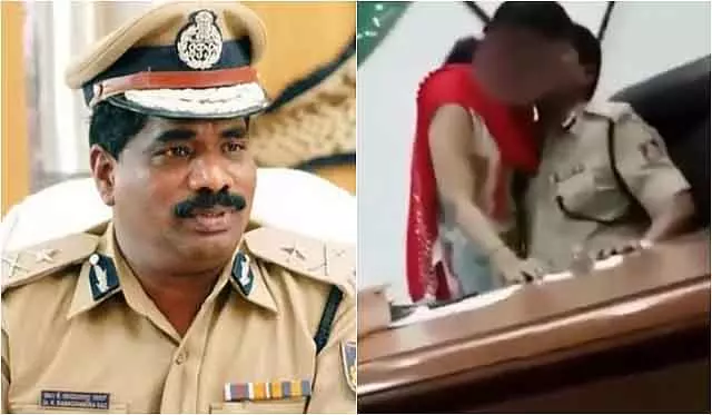 DGP के. रामचंद्र राव के ऑफिस में महिला के साथ अंतरंग संबंध बनाने पर सस्पेंड कर दिया DGP के. रामचंद्र राव के ऑफिस में महिला के साथ अंतरंग संबंध बनाने पर सस्पेंड कर दिया