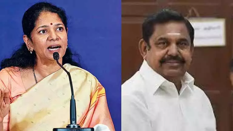 एडप्पाडी रीपैकिंग वादे, हमारी उपलब्धियां: Kanimozhi एडप्पाडी रीपैकिंग वादे, हमारी उपलब्धियां: Kanimozhi