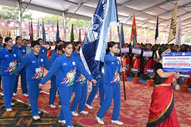 Himachal: अंडर-19 लड़कियों का राष्ट्रीय कबड्डी टूर्नामेंट शुरू Himachal: अंडर-19 लड़कियों का राष्ट्रीय कबड्डी टूर्नामेंट शुरू