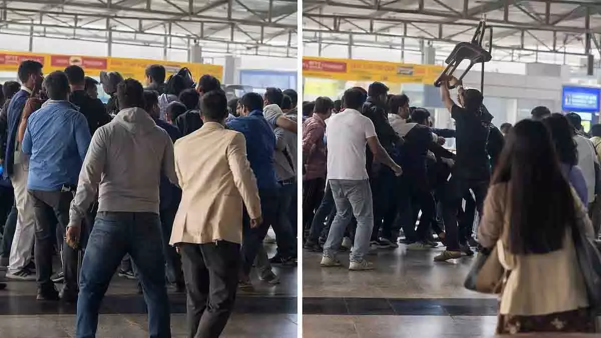 मेरठ: IMT यूनिवर्सिटी में छात्र झड़प, हिंसक हालात मेरठ: IMT यूनिवर्सिटी में छात्र झड़प, हिंसक हालात